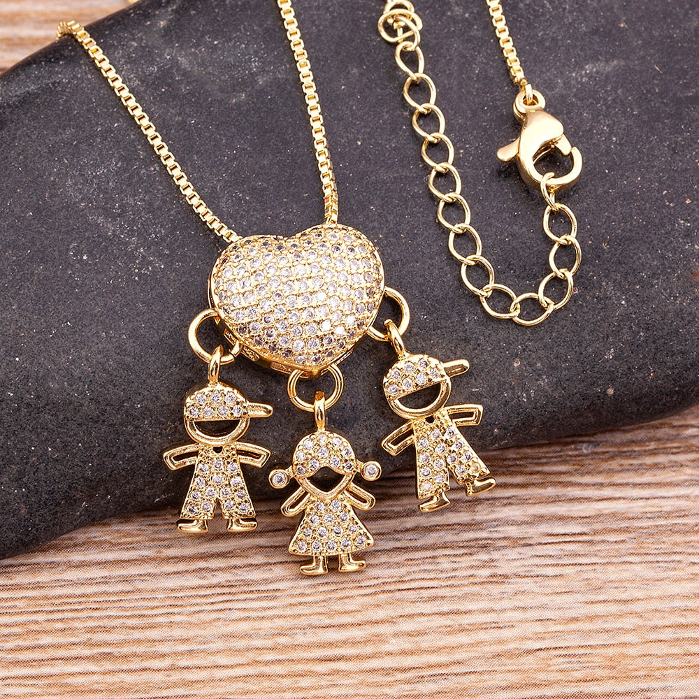 Gold Plated Mother's Love Necklace