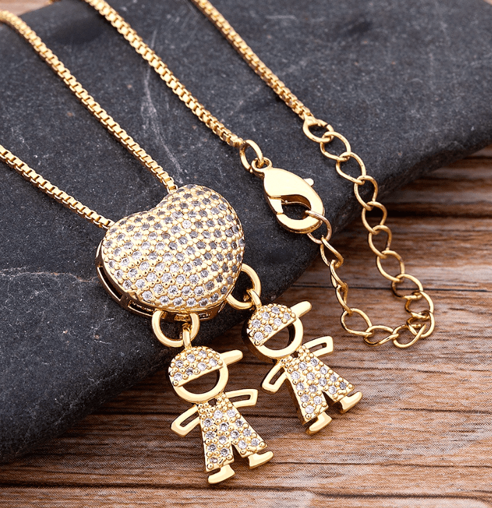Gold Plated Mother's Love Necklace