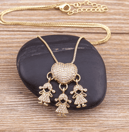 Gold Plated Mother's Love Necklace